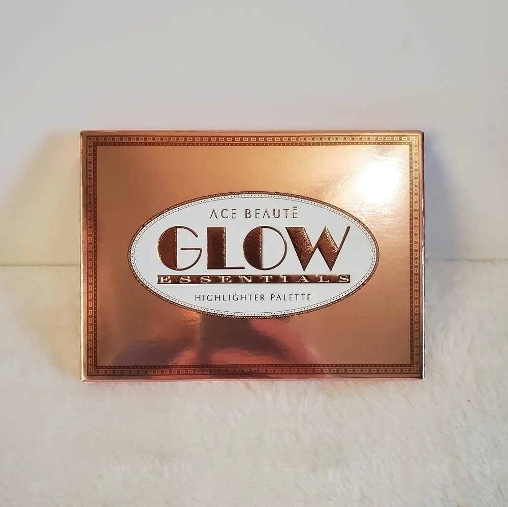 𝅺NIB Ace Beaute Glow Essentials Shimmer Highlighter Palette